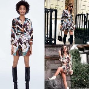 Zara Versace Style Dress